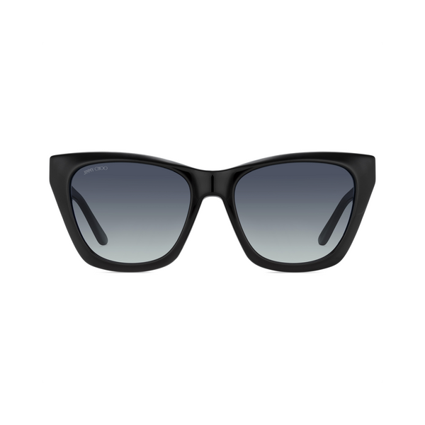 Jimmy Choo RIKKI/G/S Grey Black Women's Sunglasses