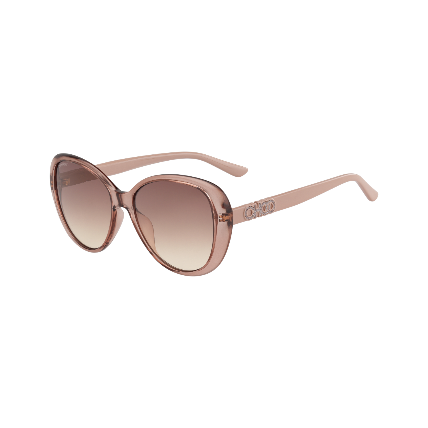 Jimmy Choo AMIRA/G/S Brown Pink Women's Sunglasses
