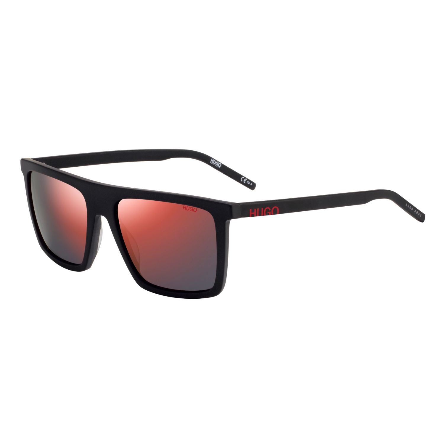 Hugo HG 1054 Red Black Men's Sunglasses