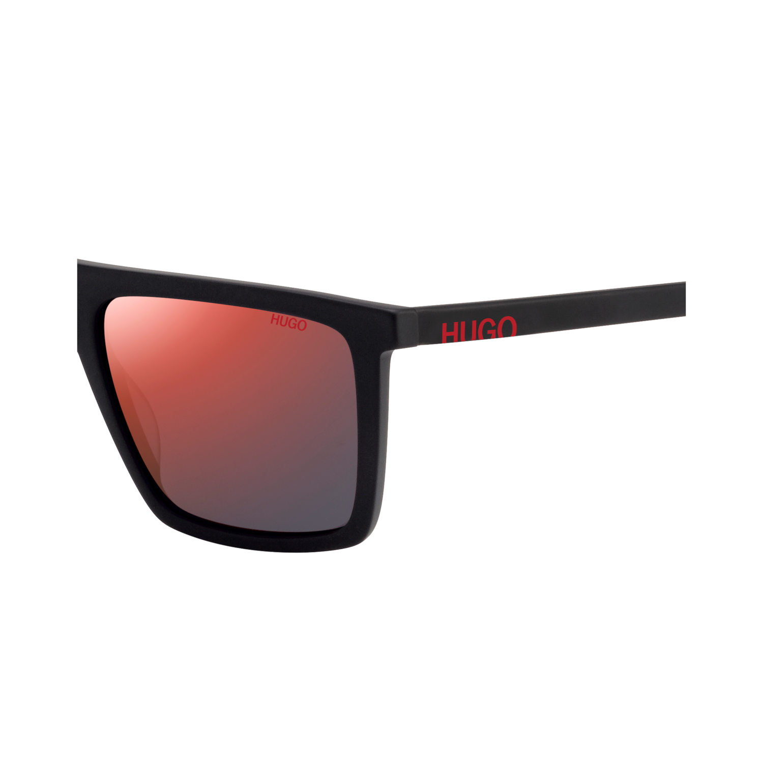 Hugo HG 1054/S Red Black Men's Sunglasses