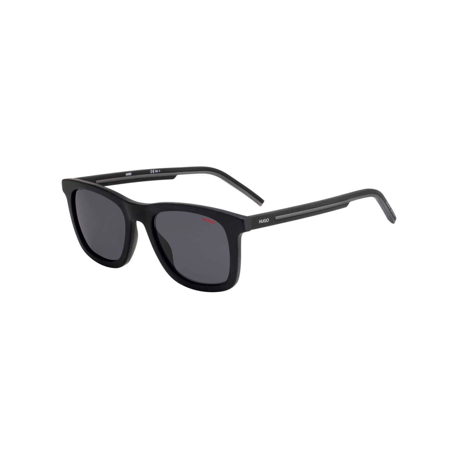 Hugo HG 1065/S Grey Black Men's Sunglasses