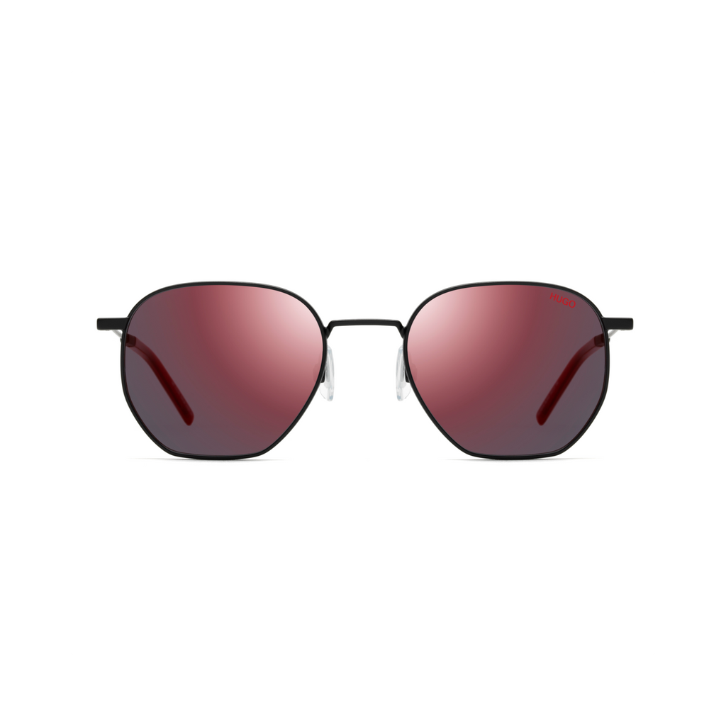 Hugo HG 1060/S Red Black Men's Sunglasses