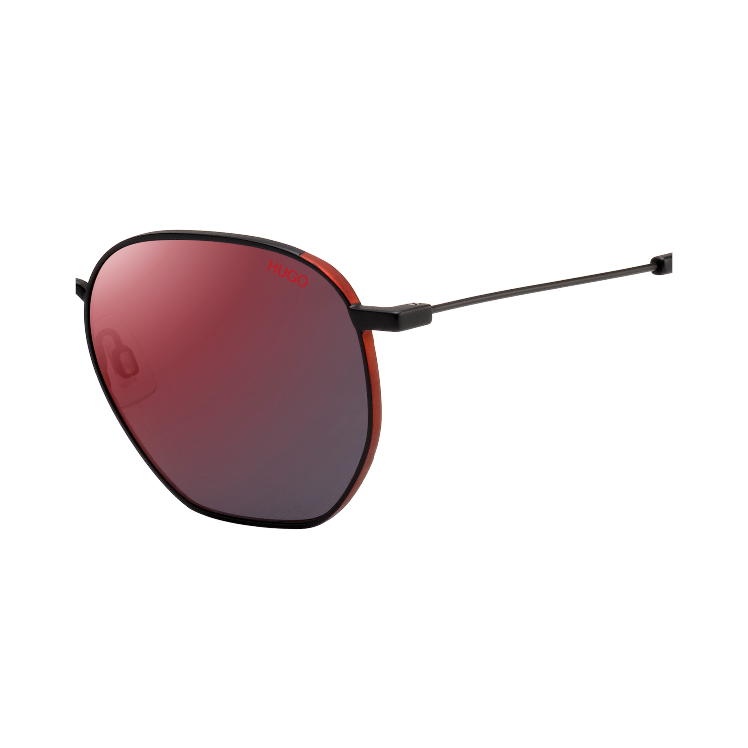 Hugo HG 1060/S Red Black Men's Sunglasses