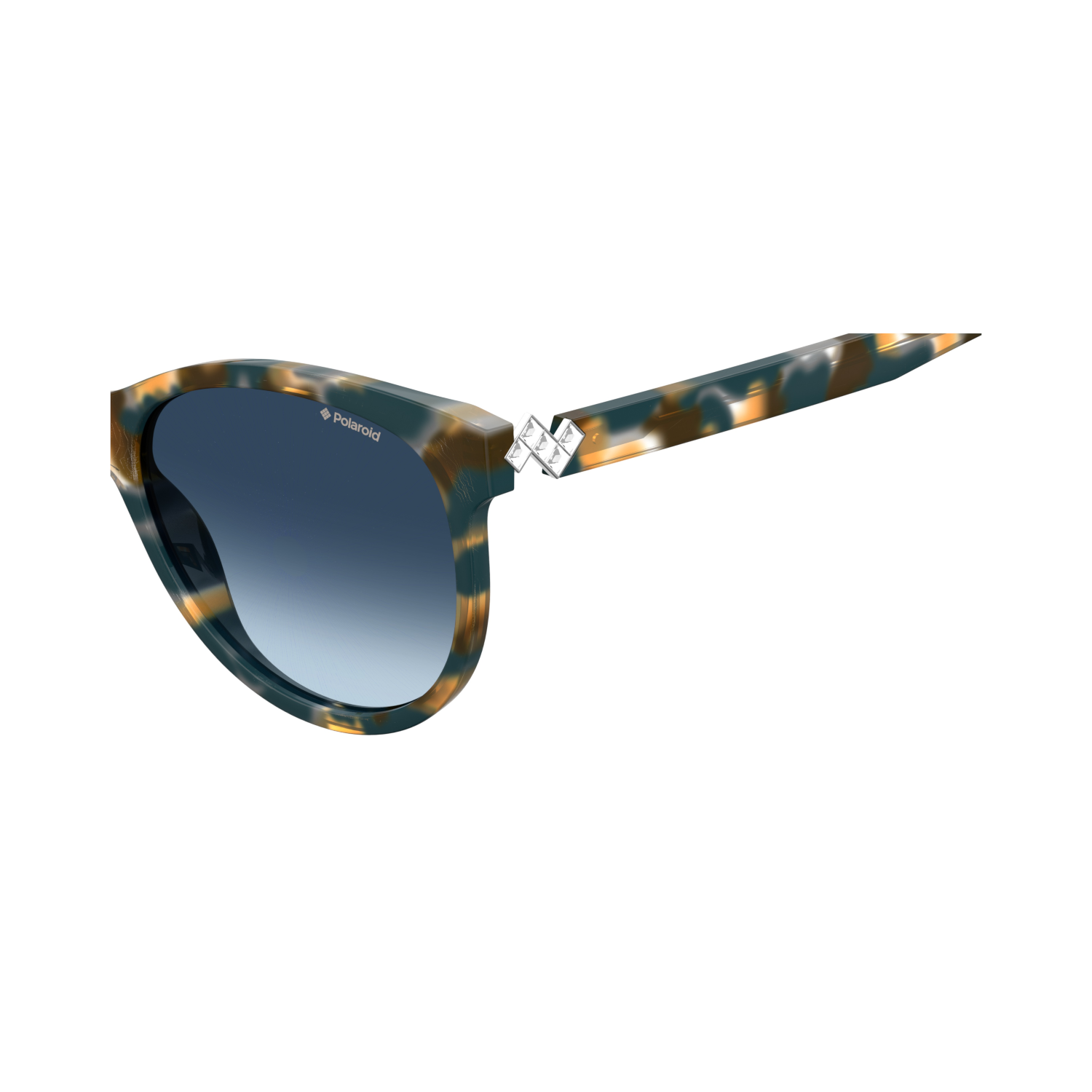 Polaroid PLD 4079/S/X Blue Yellow Women's Polarized Sunglasses