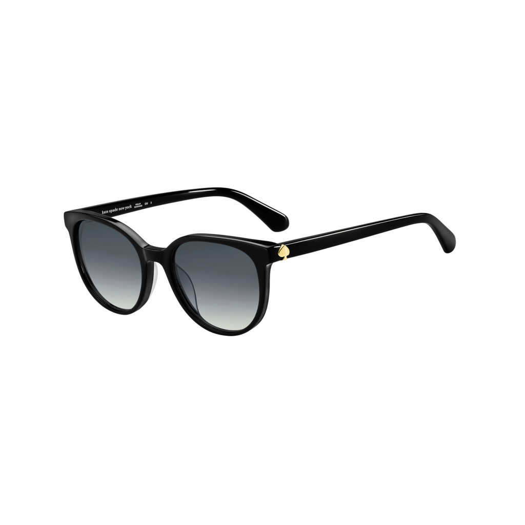 Kate Spade MELANIE/S Grey Black Women's Sunglasses