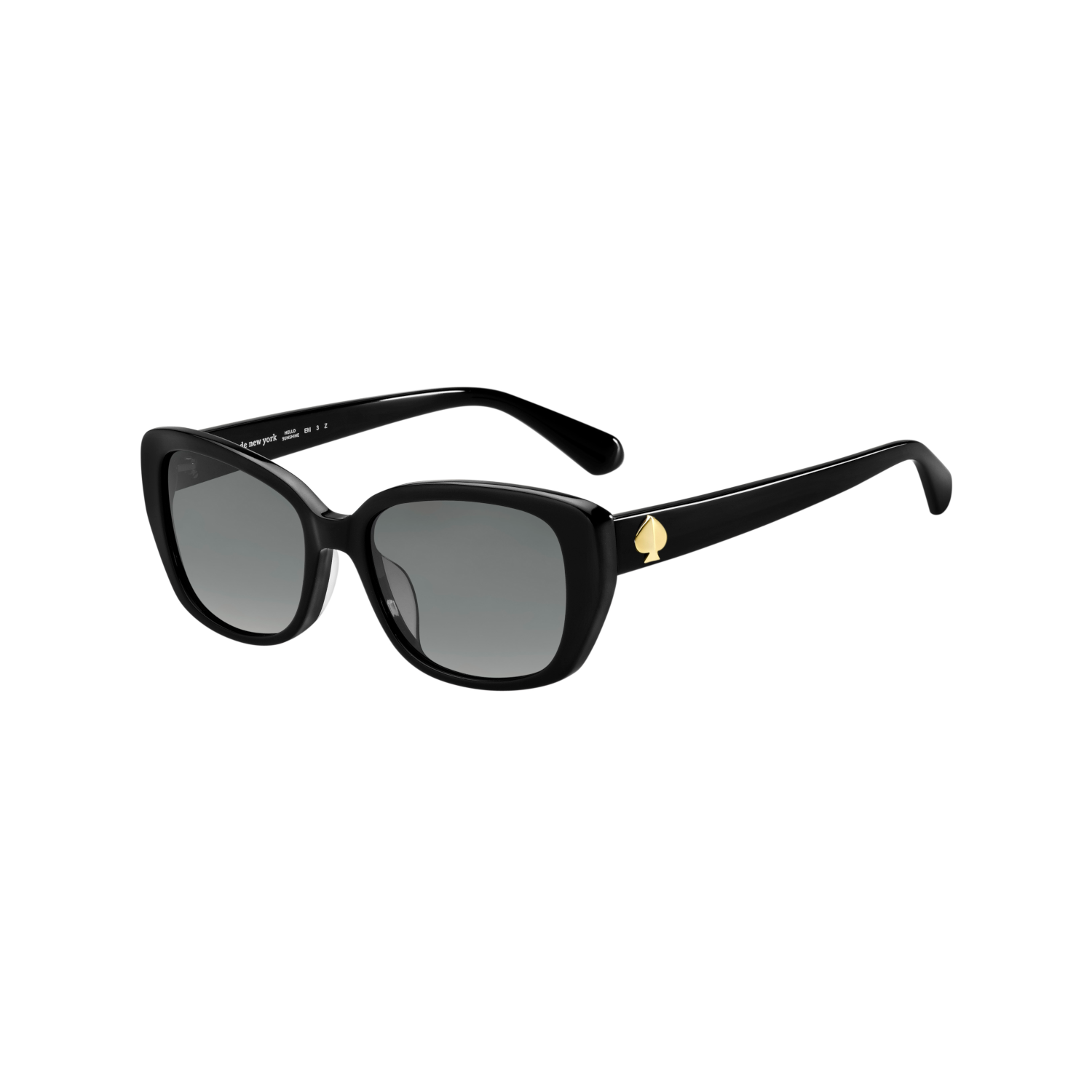 Kate Spade KENZIE/G/S Grey Black Women's Sunglasses