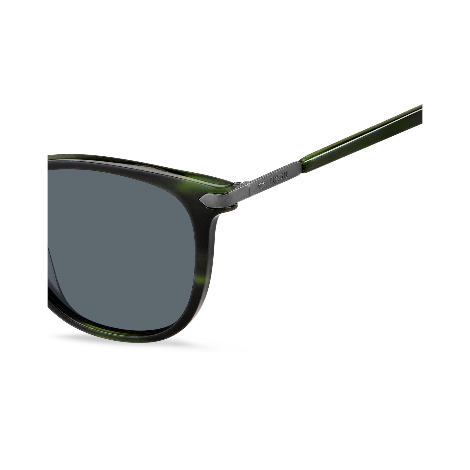 Fossil FOS 2099/G/S Grey Green Men's Sunglasses