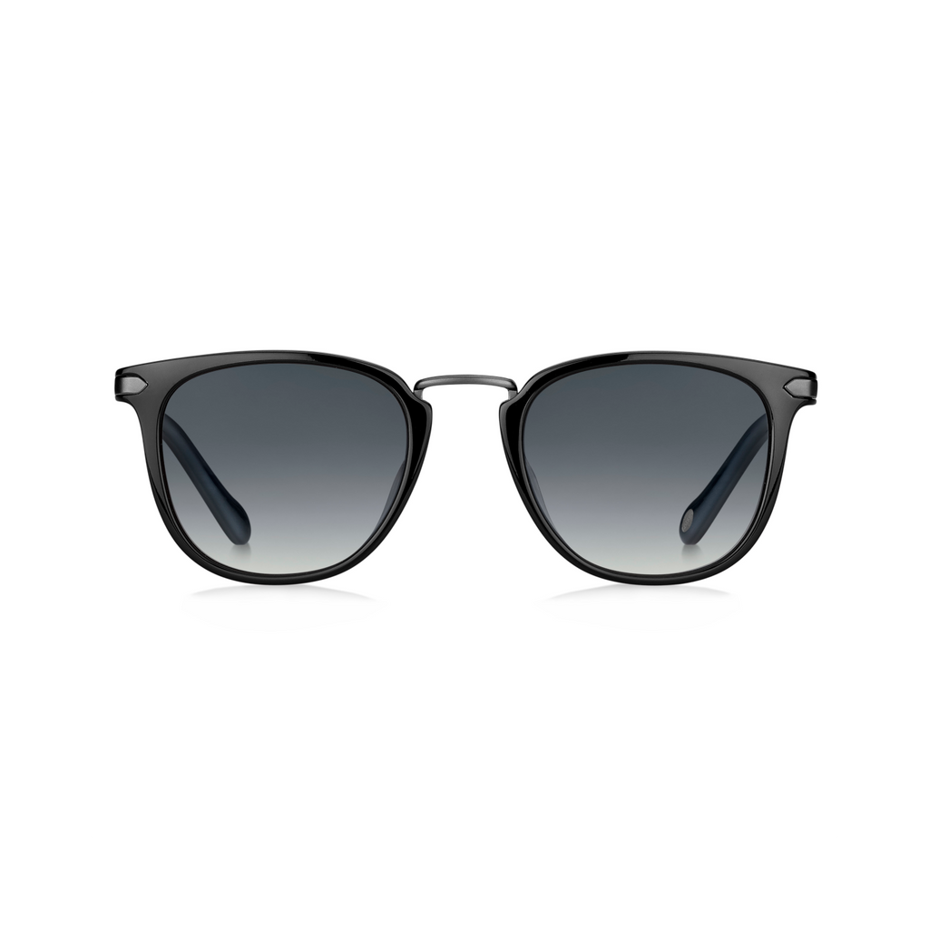 Fossil FOS 2099/G/S Grey Black Men's Sunglasses