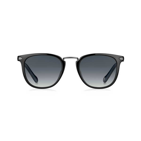 Fossil FOS 2099/G/S Grey Black Men's Sunglasses