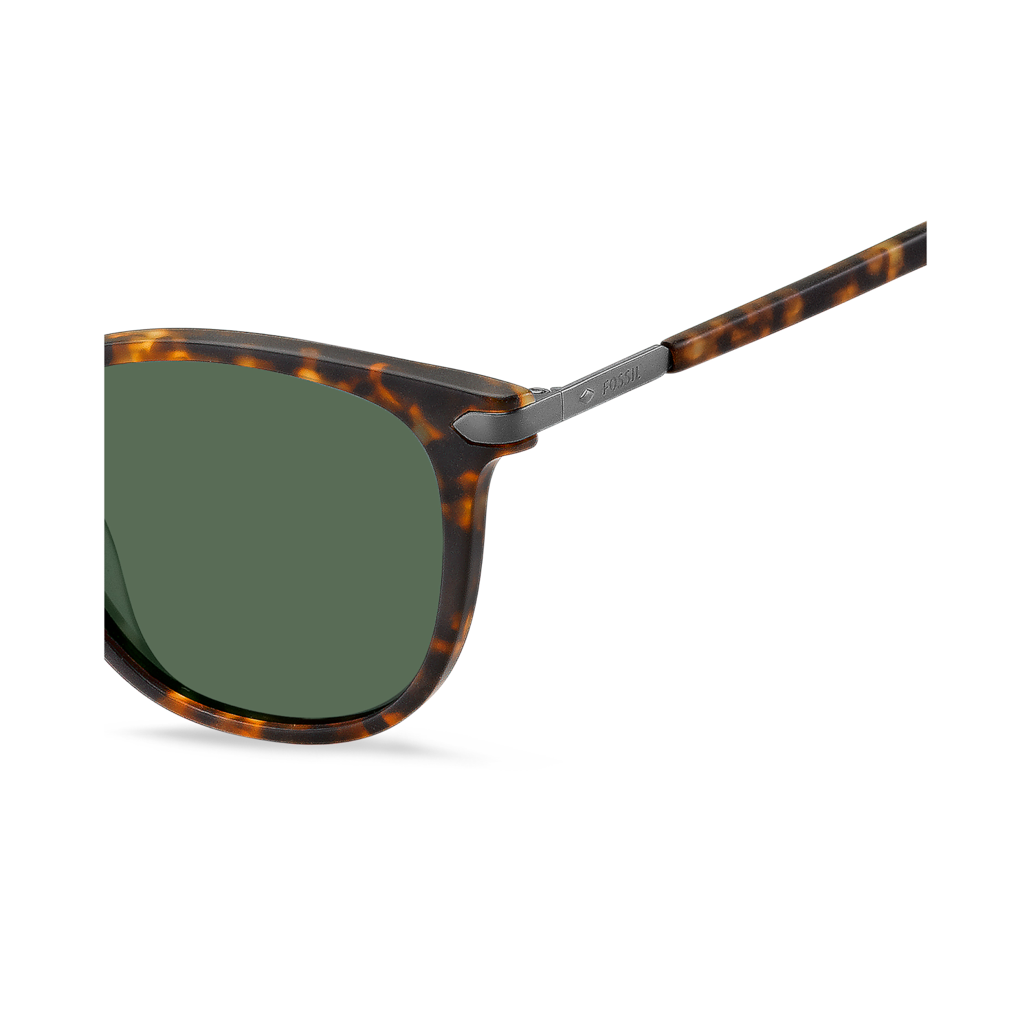 Fossil FOS 2099/G/S Green Havana Men's Sunglasses