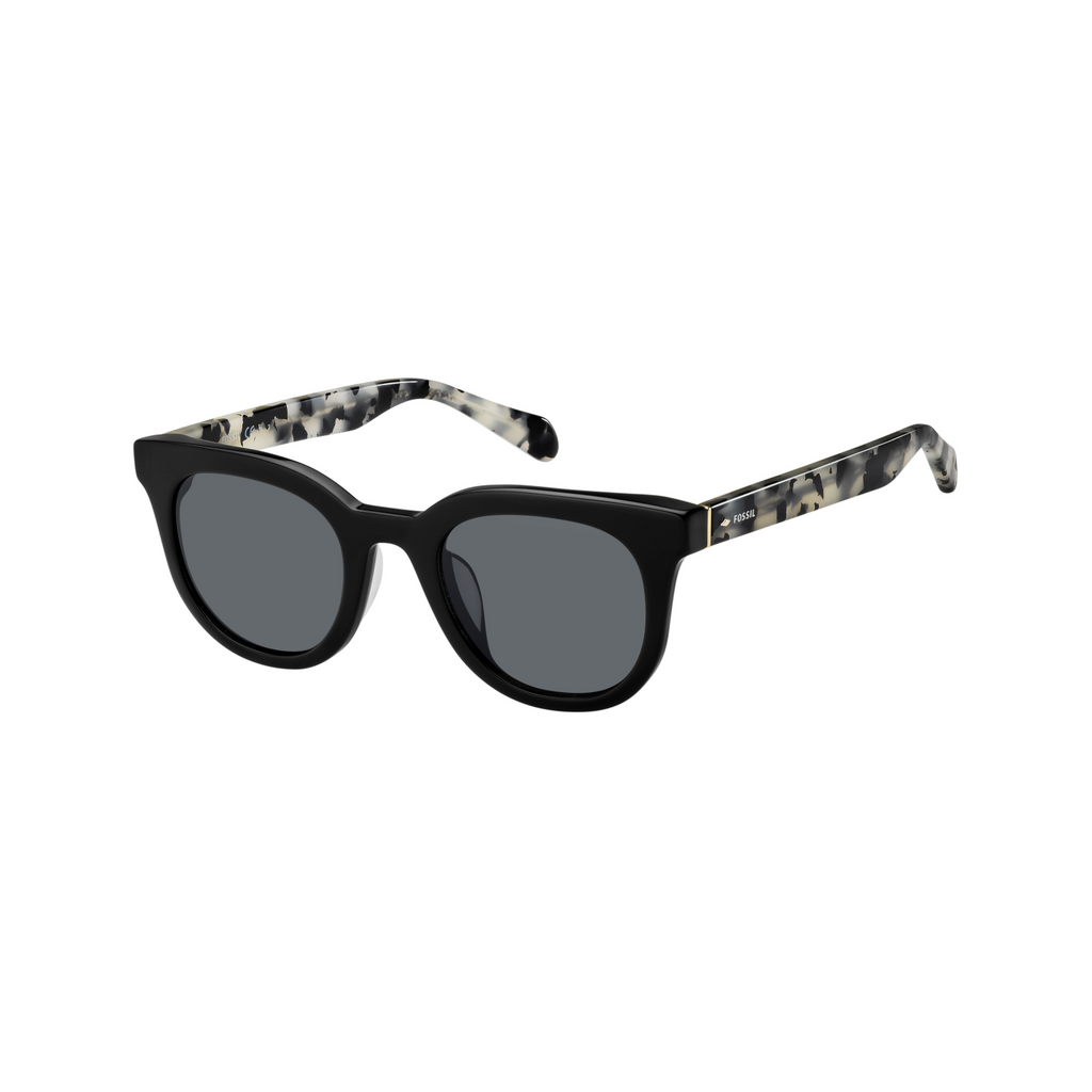 Fossil FOS 2097/S Grey Black Women's Sunglasses