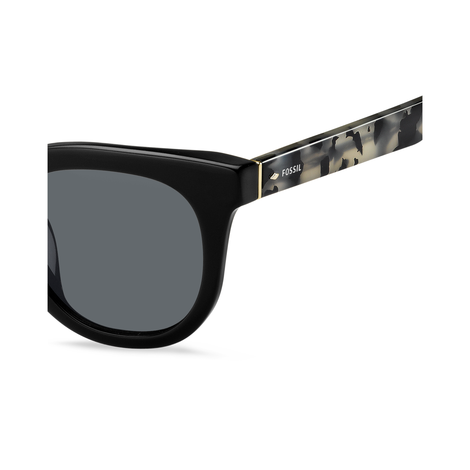 Fossil FOS 2097/S Grey Black Women's Sunglasses