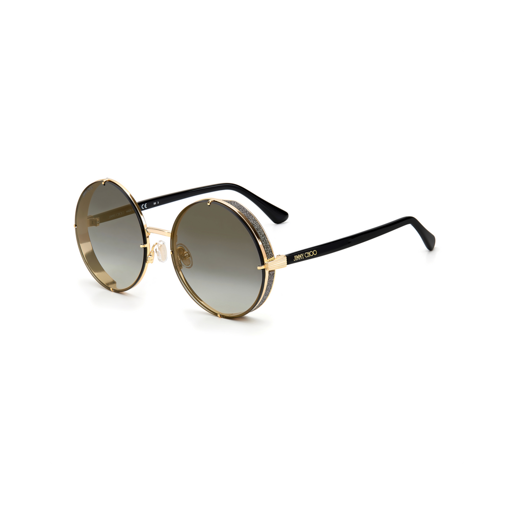Jimmy Choo LILO/S Grey Yellow Women's Sunglasses