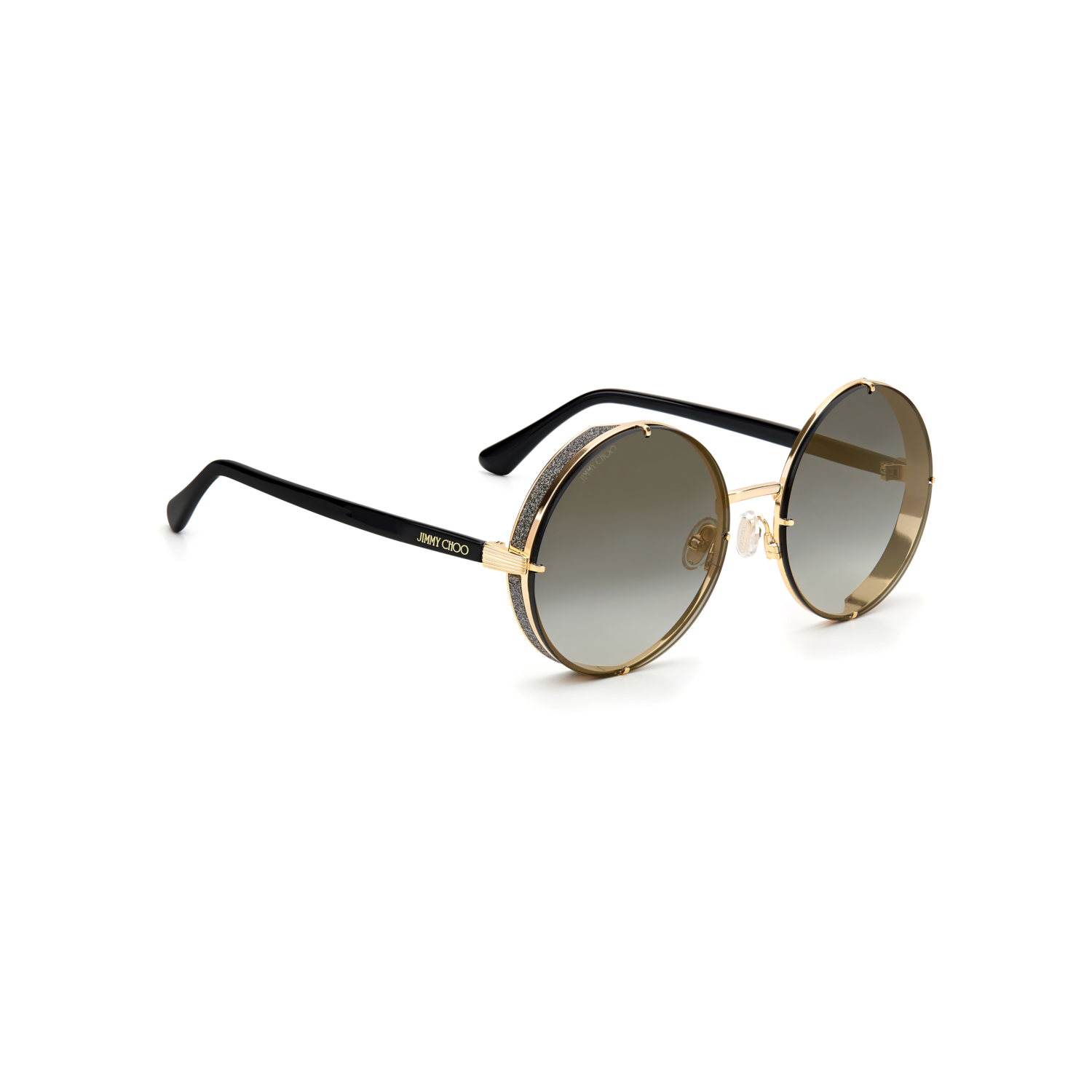Jimmy Choo LILO/S Grey Yellow Women's Sunglasses