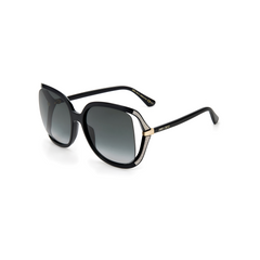 Jimmy Choo TILDA/G/S Grey Black Women's Sunglasses