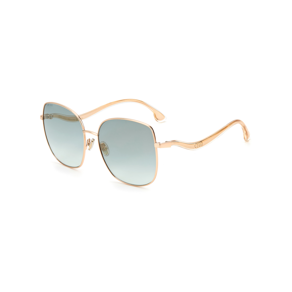 Jimmy Choo MAMIE/S Green Yellow Women's Sunglasses