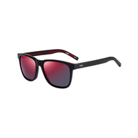 Hugo HG 1073/S Red Black Men's Sunglasses