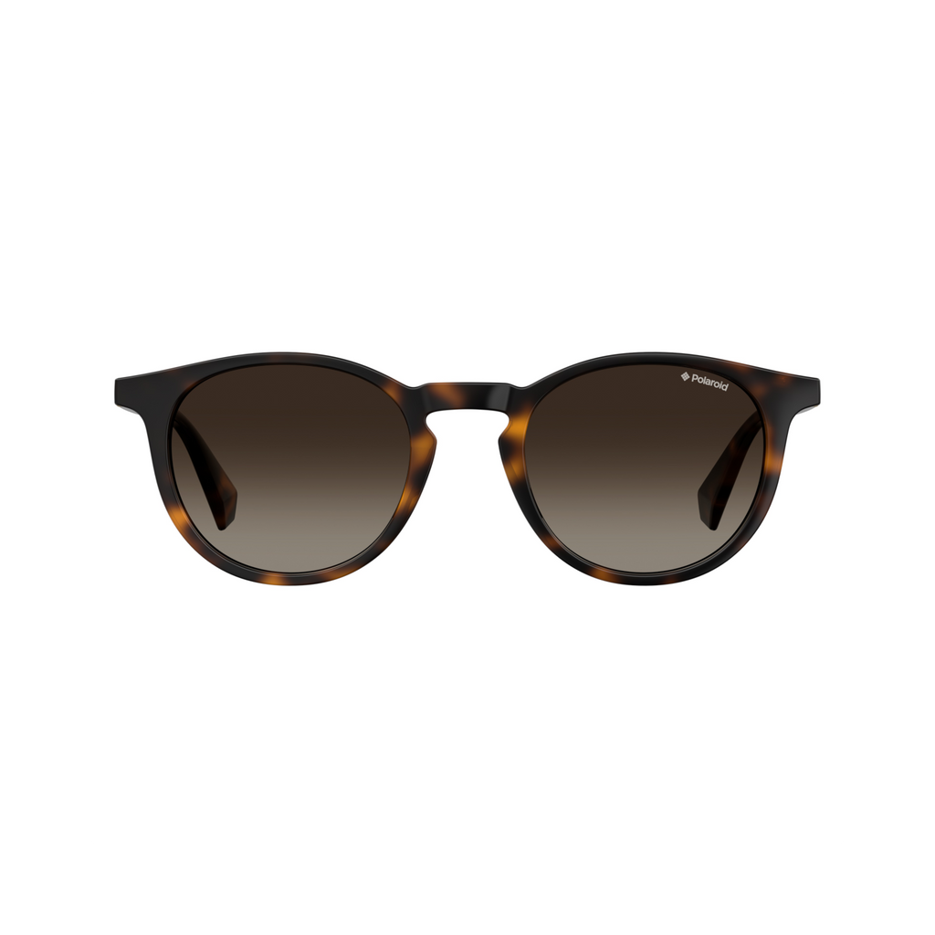 Polaroid PLD 6102/S/X Brown Havana Unisex Polarized Sunglasses