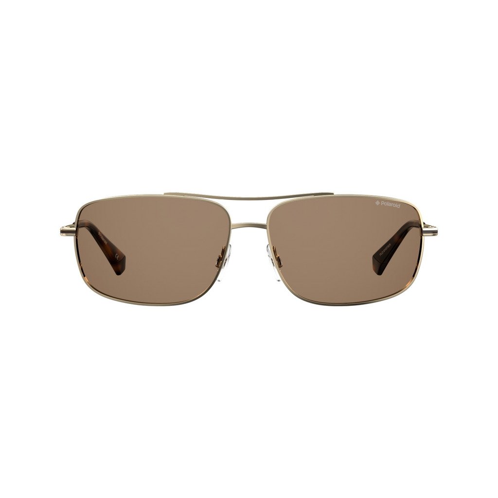 Polaroid PLD 6107/S/X Bronze Yellow Men's Polarized Sunglasses