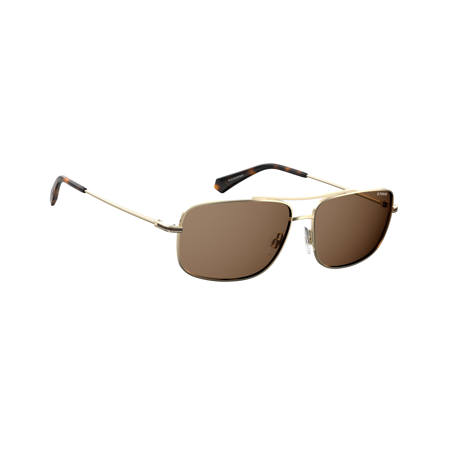 Polaroid PLD 6107/S/X Bronze Yellow Men's Polarized Sunglasses