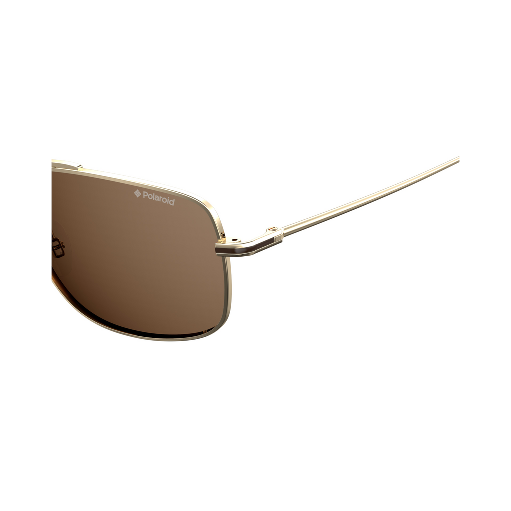 Polaroid PLD 6107/S/X Bronze Yellow Men's Polarized Sunglasses