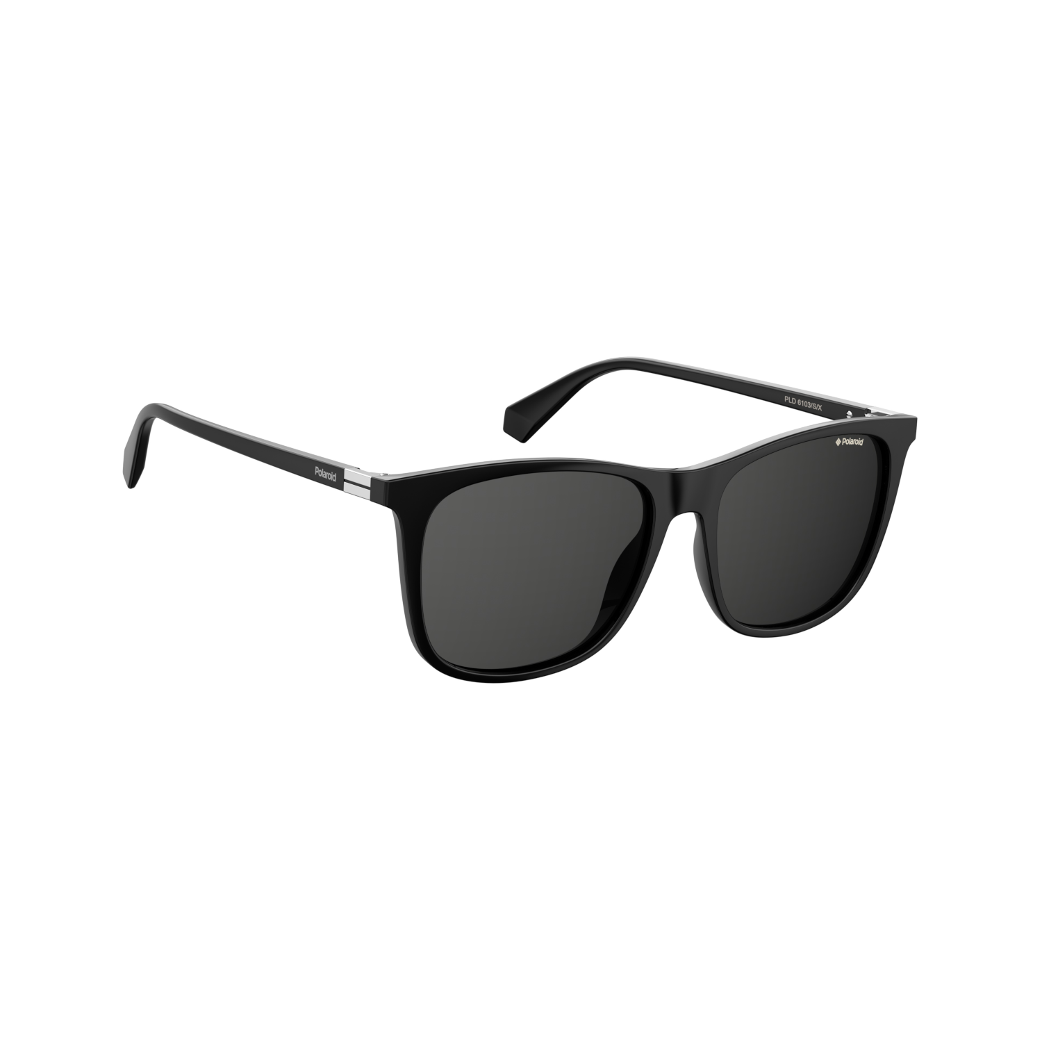 Polaroid PLD 6103/S/X Grey Black Men's Polarized Sunglasses