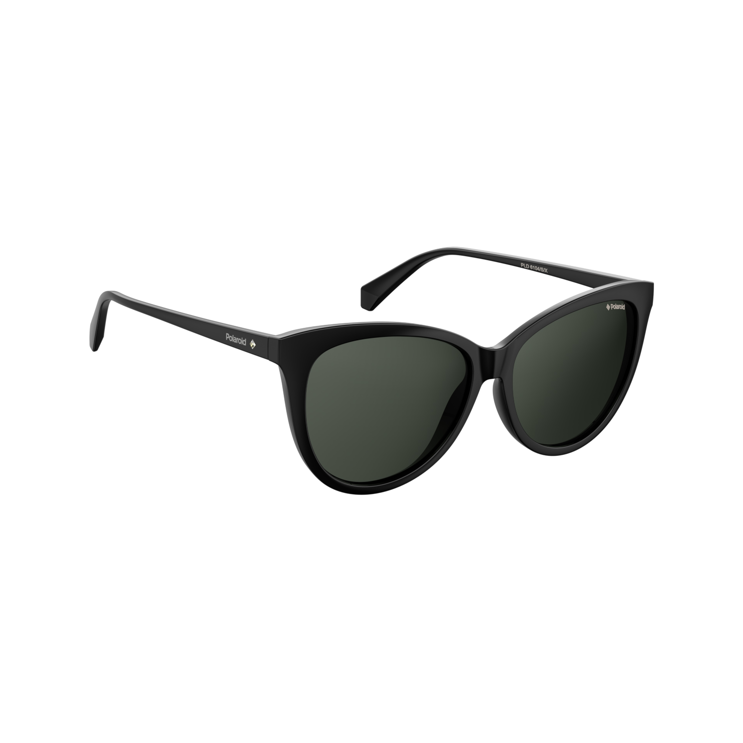 Polaroid PLD 6104/S/X Grey Black Women's Polarized Sunglasses