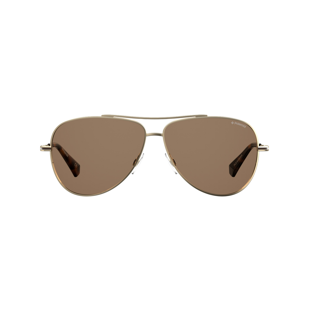 Polaroid PLD 6106/S/X Bronze Yellow Men's Polarized Sunglasses