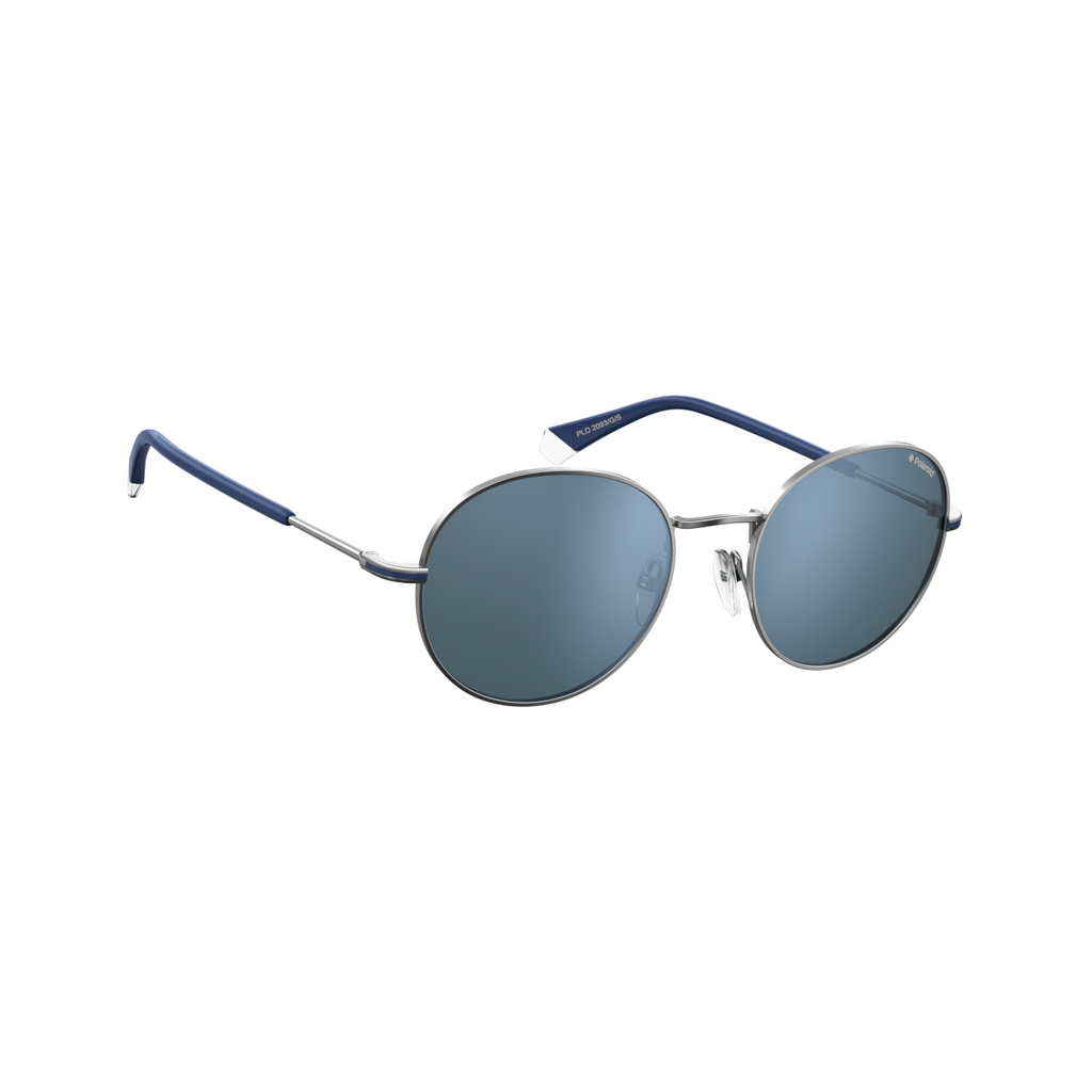 Polaroid PLD 2093/G/S Silver Grey Unisex Polarized Sunglasses