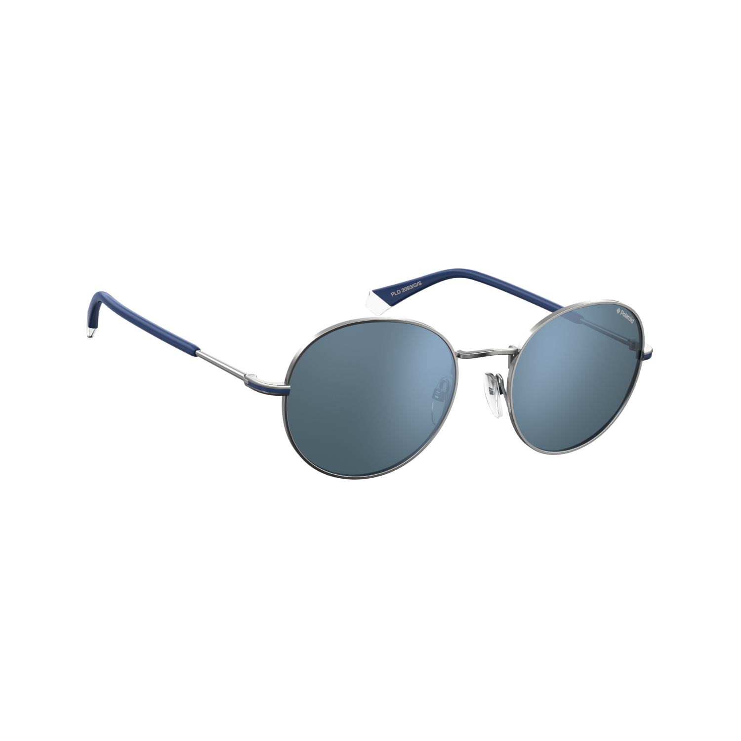 Polaroid PLD 2093/G/S Silver Grey Unisex Polarized Sunglasses