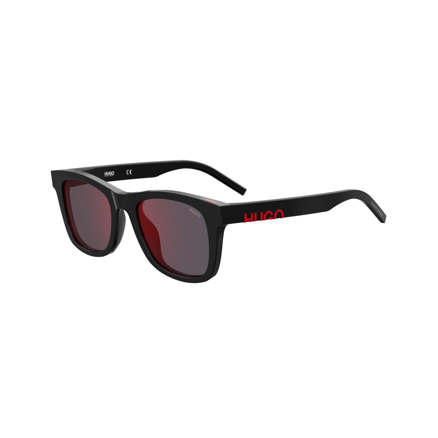 Hugo HG 1070/S Red Black Men's Sunglasses