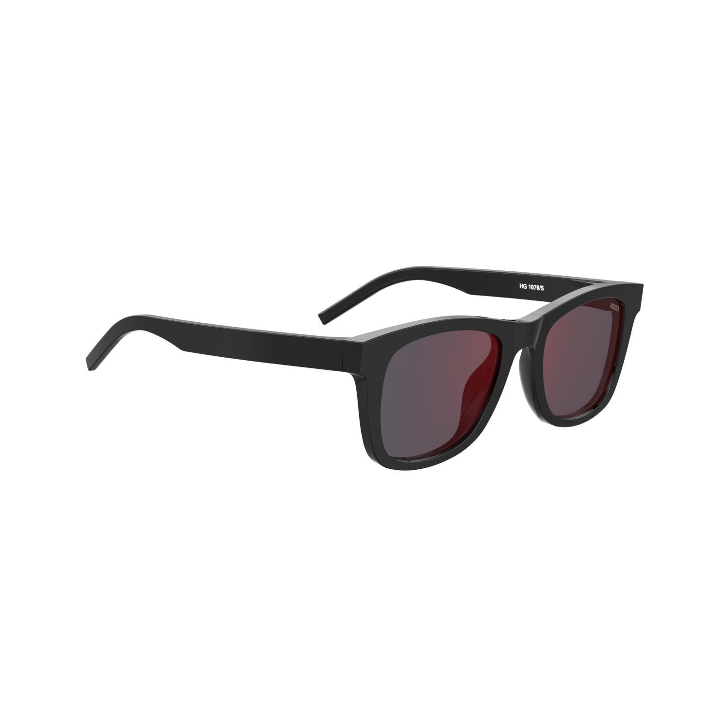 Hugo HG 1070/S Red Black Men's Sunglasses