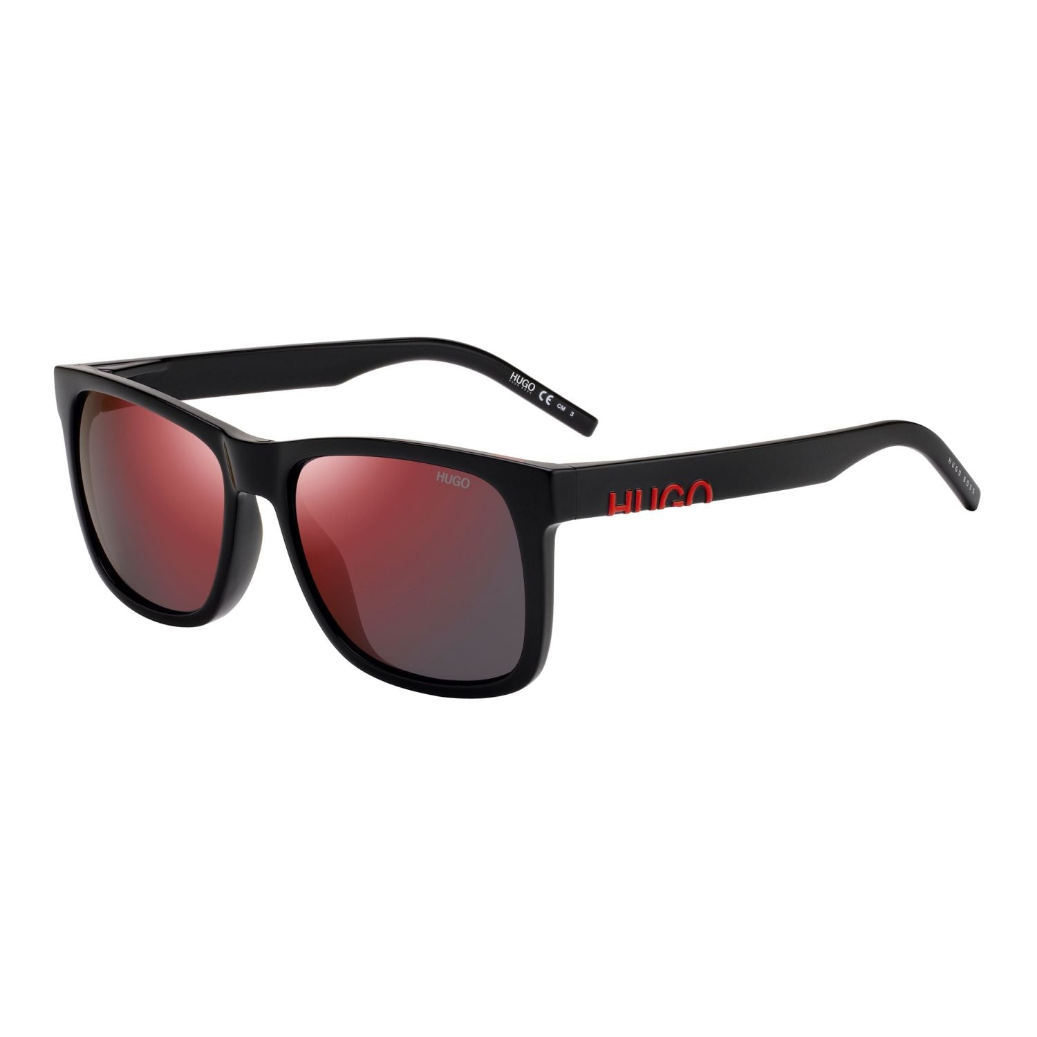 Hugo HG 1068 Red Black Men's Sunglasses