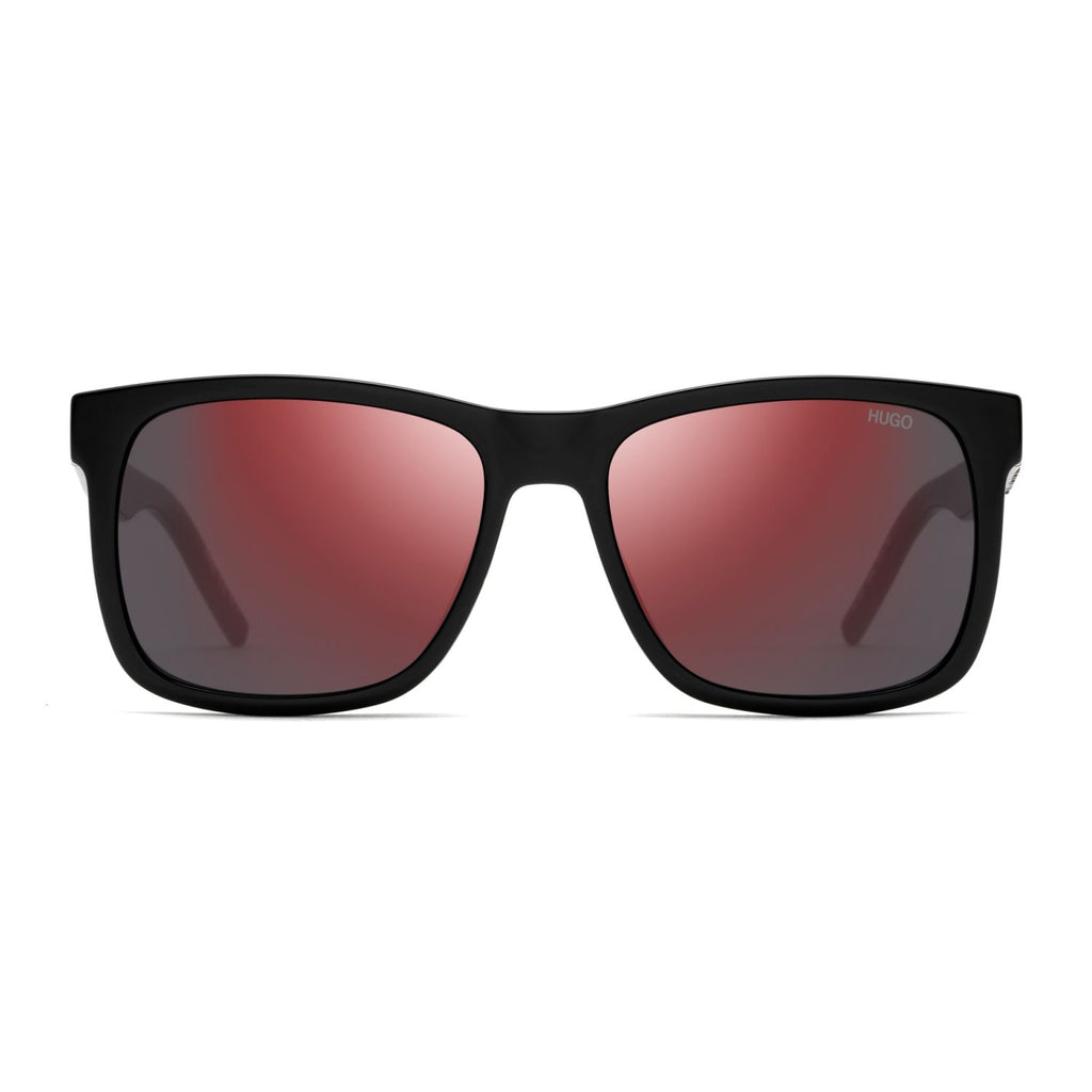 Hugo HG 1068 Red Black Men's Sunglasses
