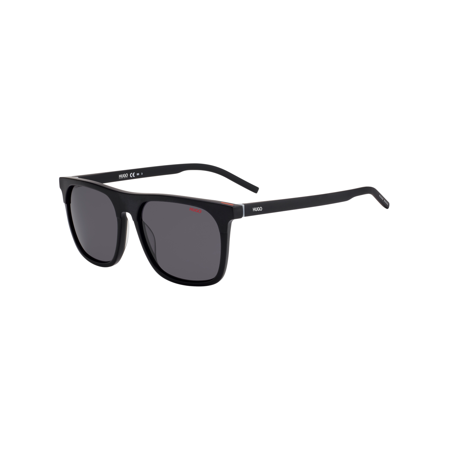 Hugo HG 1086/S Grey Black Men's Sunglasses