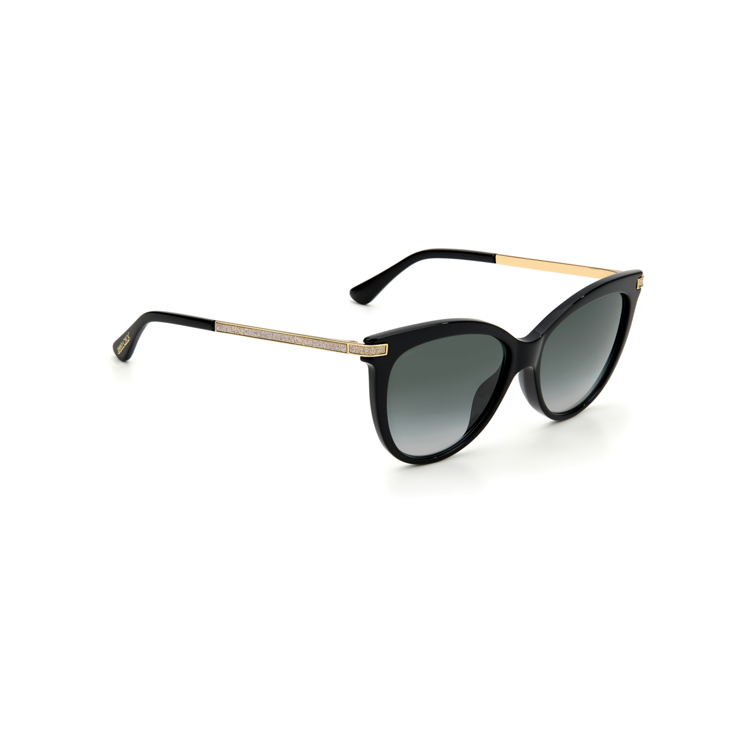 Jimmy Choo AXELLE/G/S Grey Black Women's Sunglasses