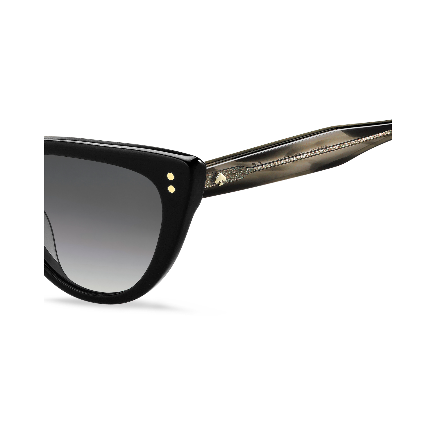 Kate Spade ALIJAH/G/S Grey Black Women's Sunglasses