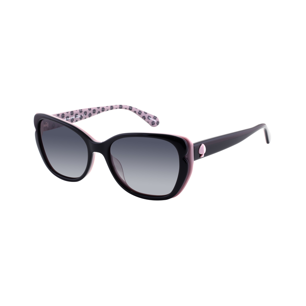 Kate Spade AUGUSTA/G/S Grey Black Women's Sunglasses