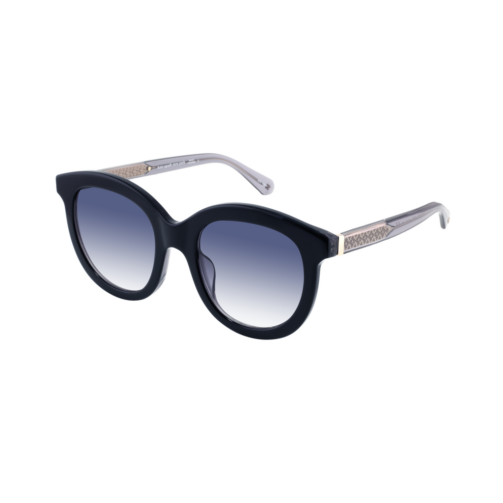 Kate Spade LILLIAN/G/S Grey Black Women's Sunglasses