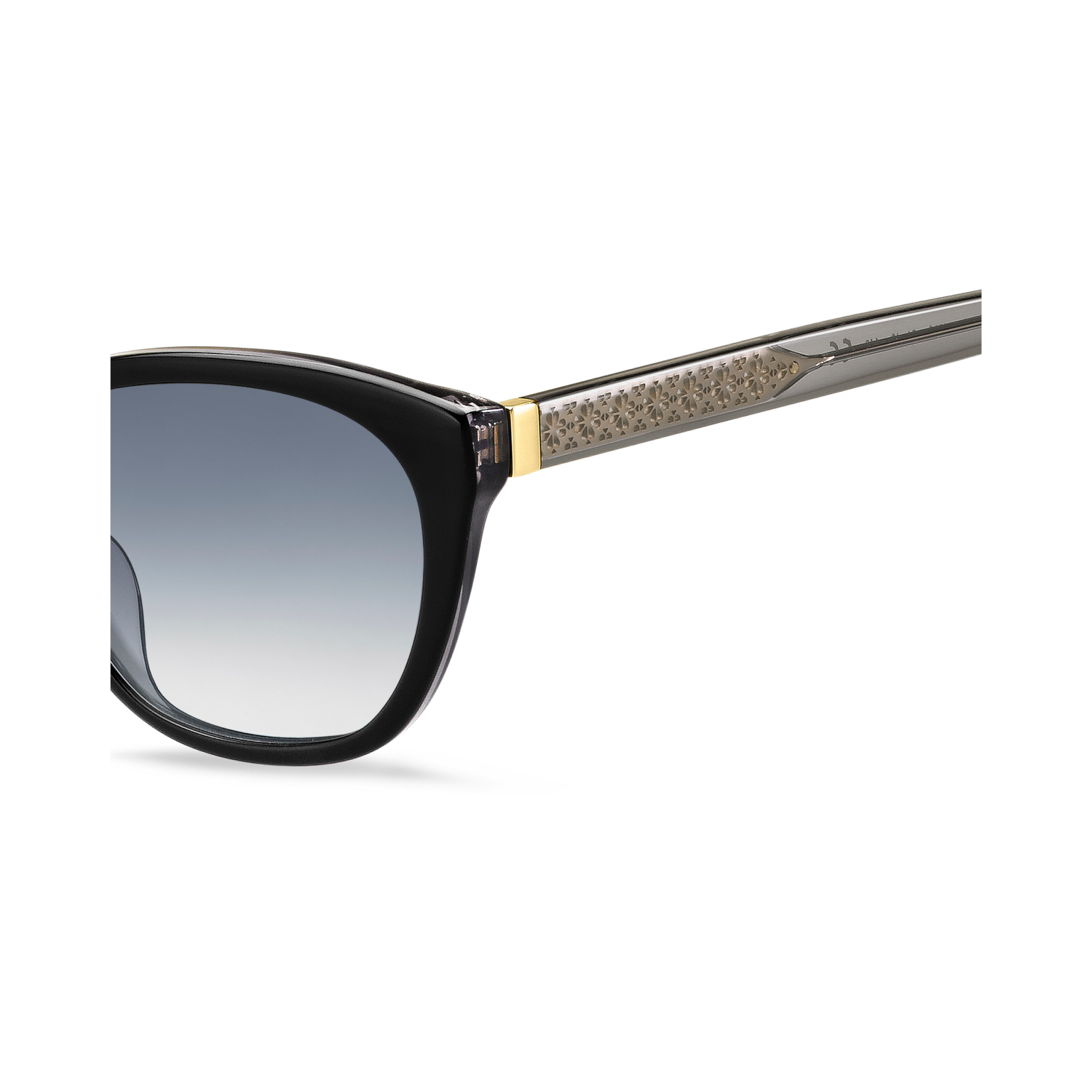 Kate Spade PHILIPPA/G/S Grey Black Women's Sunglasses