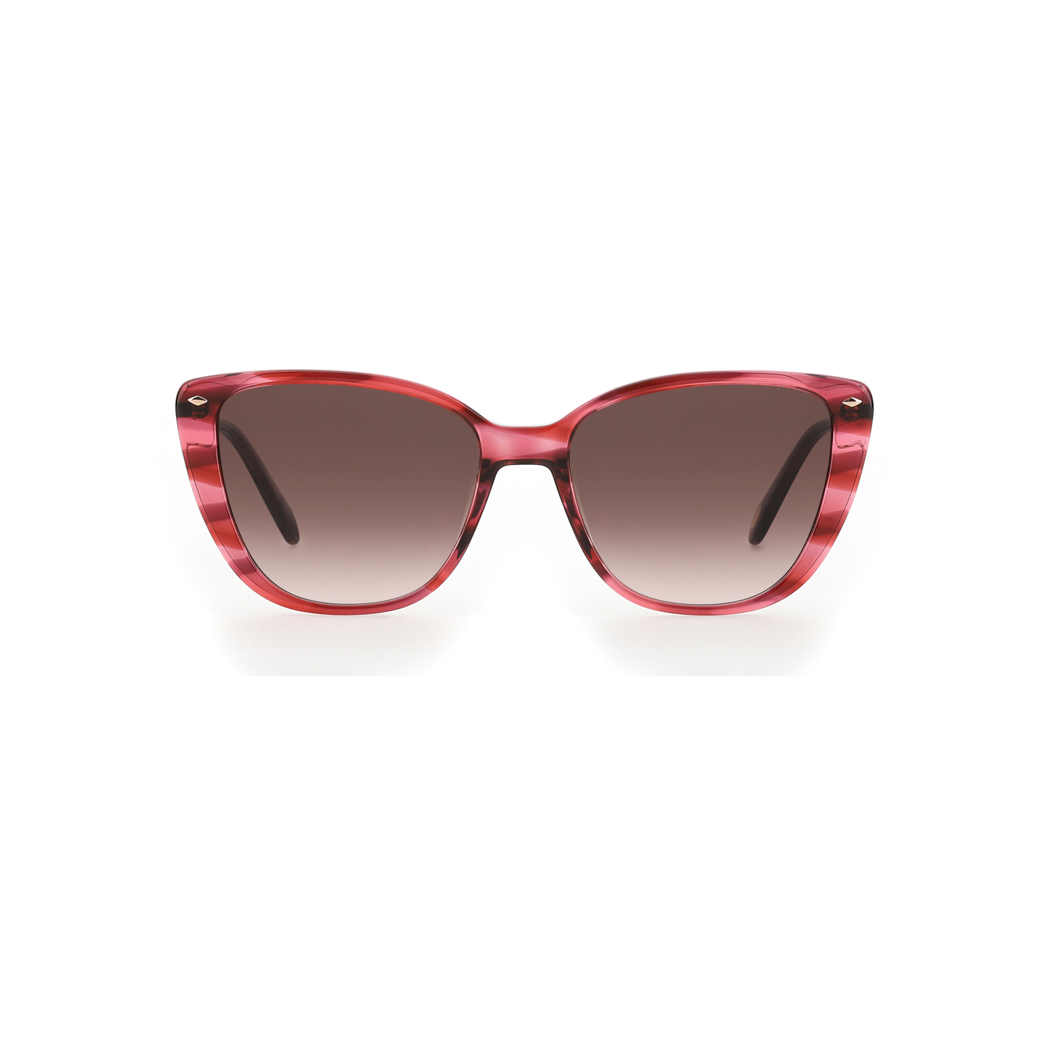 Fossil FOS 2101/G/S Brown Red Women's Sunglasses