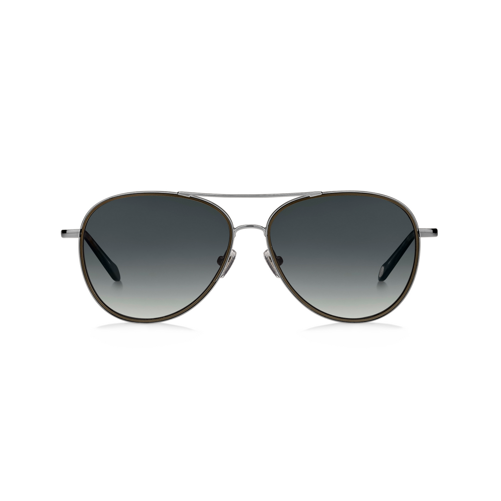 Fossil FOS 2096/G/S Grey Women's Sunglasses