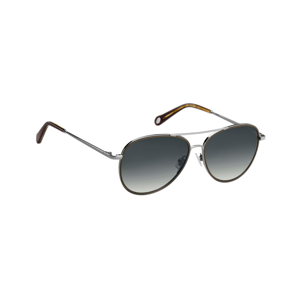 Fossil FOS 2096/G/S Grey Women's Sunglasses