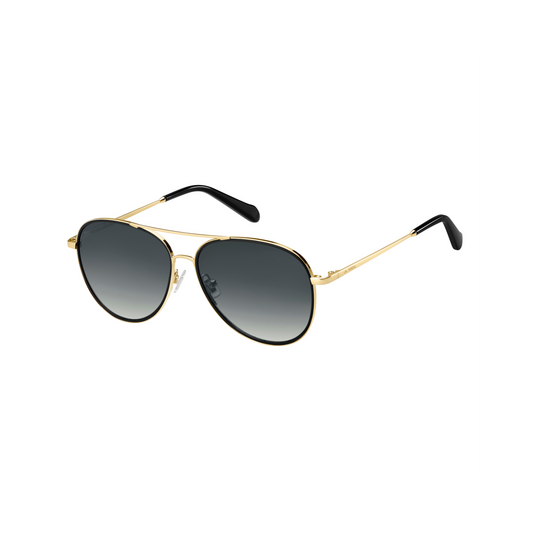 Fossil FOS 2096/G/S Grey Yellow Women's Sunglasses