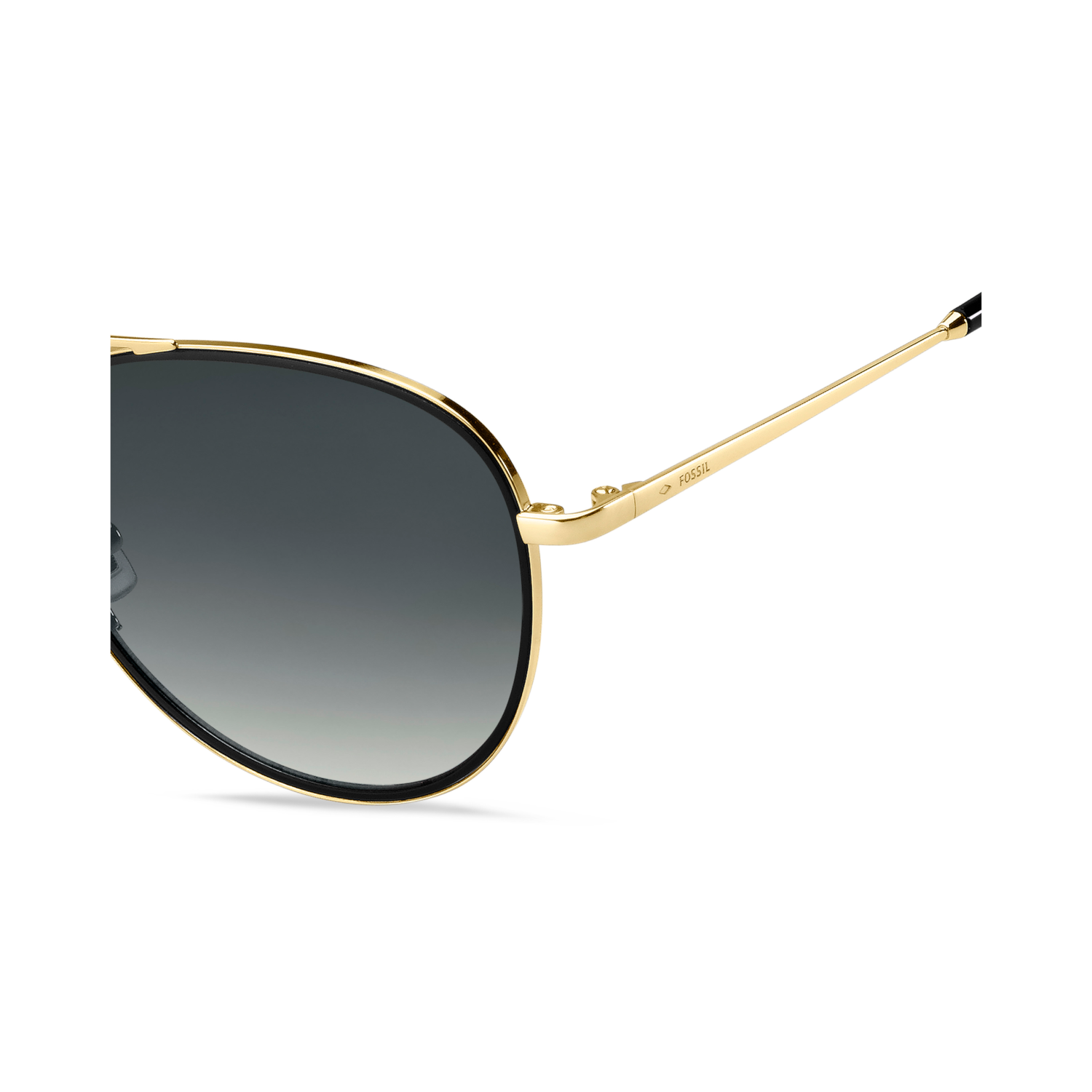 Fossil FOS 2096/G/S Grey Yellow Women's Sunglasses