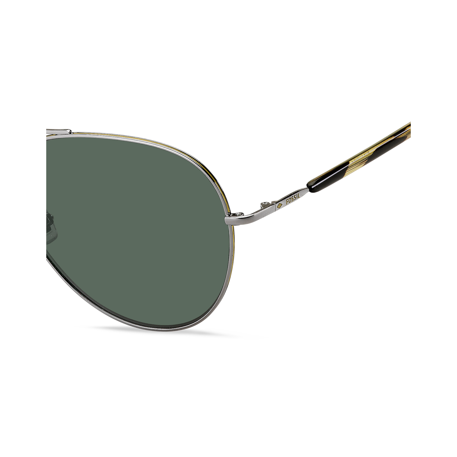 Fossil FOS 3104/G/S Green Grey Men's Sunglasses