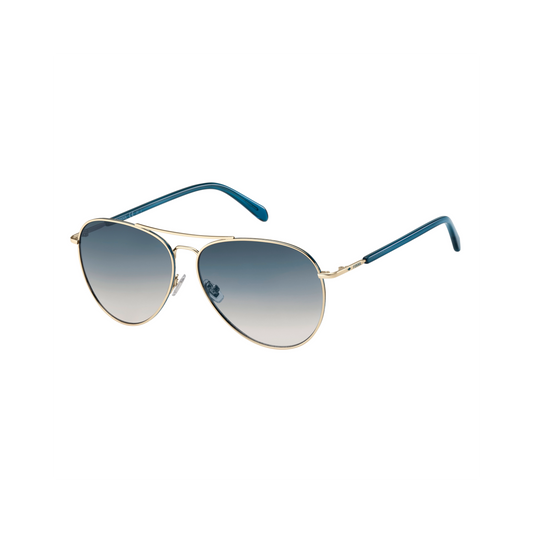 Fossil FOS 3102/G/S Blue Yellow Women's Sunglasses
