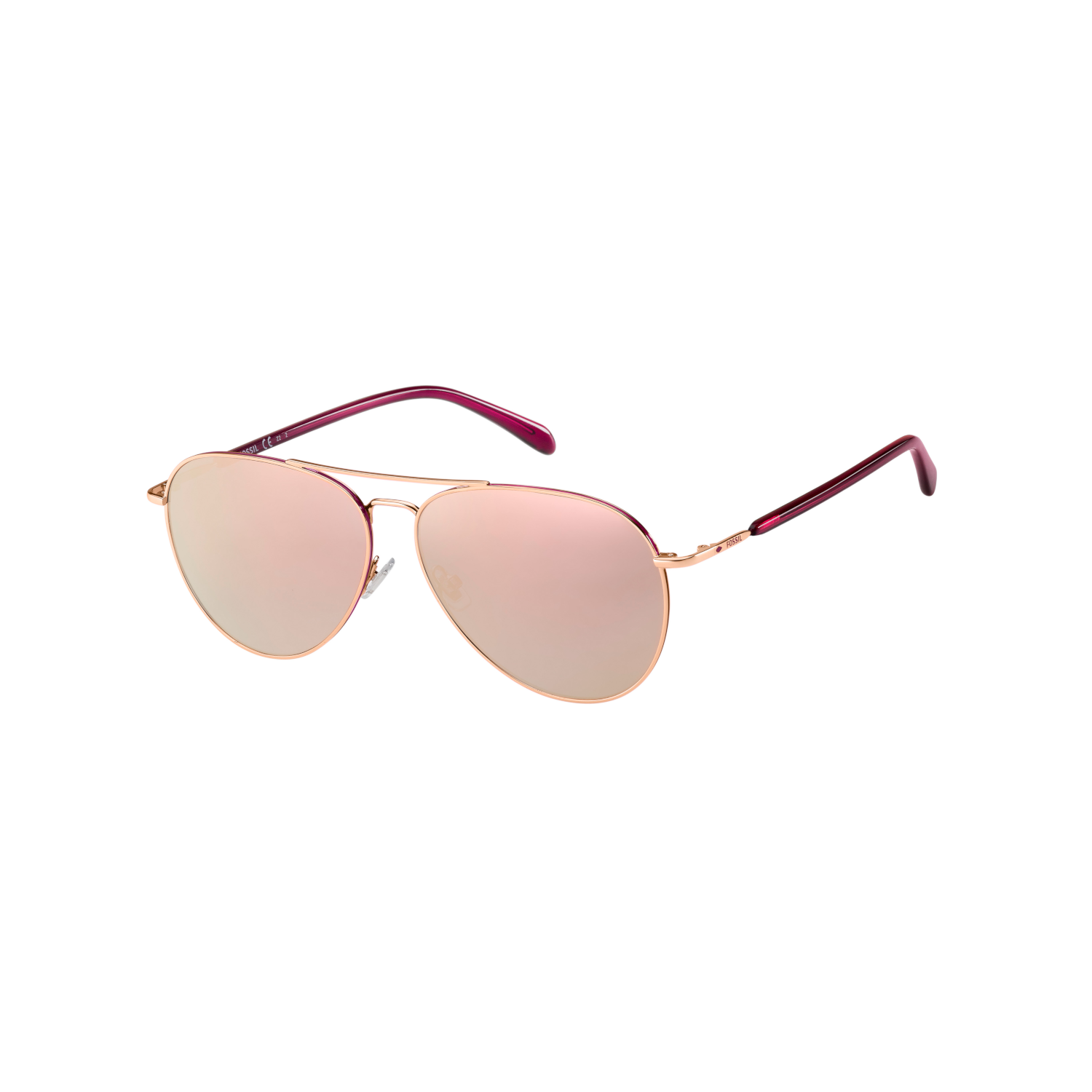 Fossil FOS 3102/G/S Pink Red Women's Sunglasses