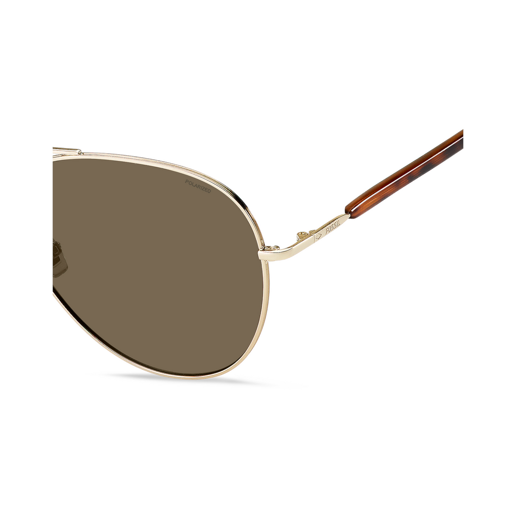 Fossil FOS 3104/G/S Bronze Yellow Men's Polarized Sunglasses