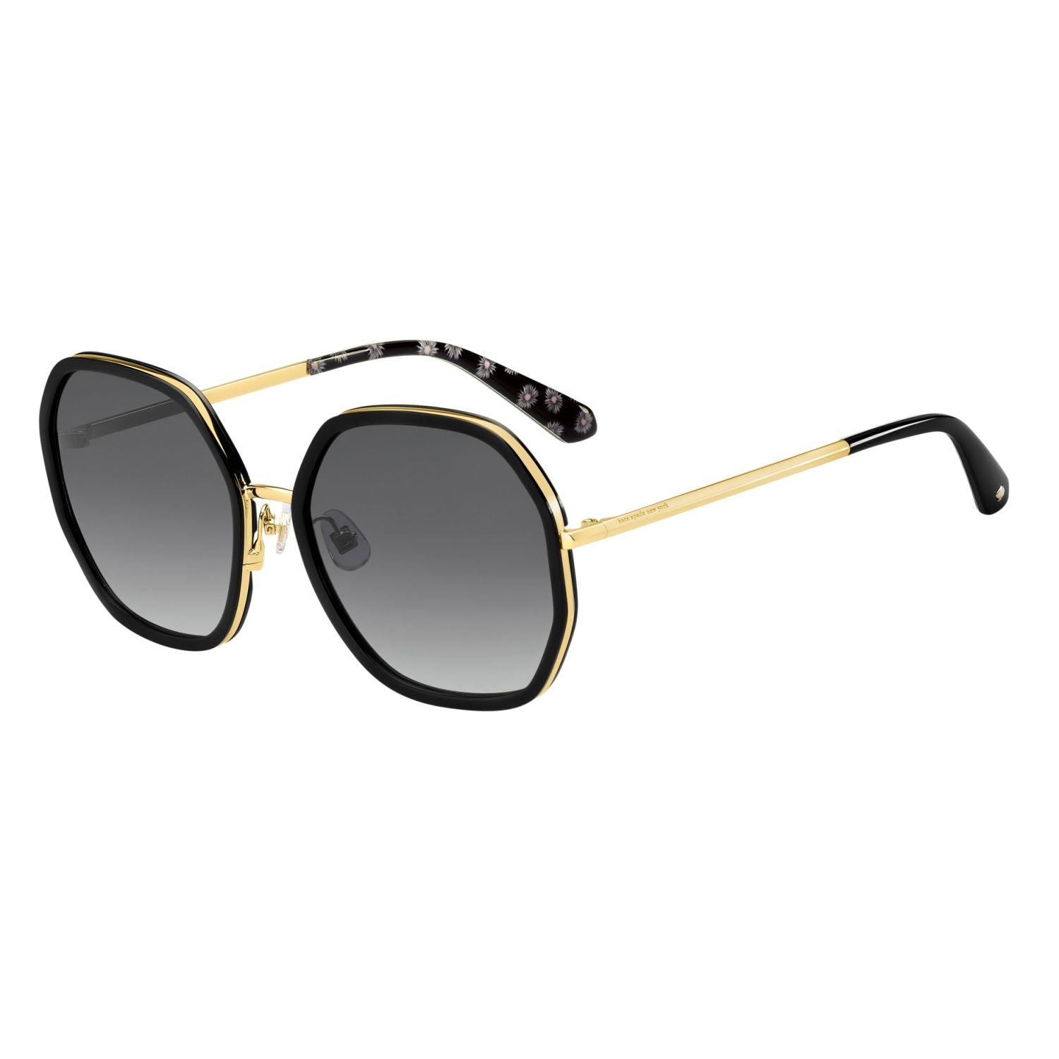 Kate Spade NICOLA Grey Gold Women's Sunglasses